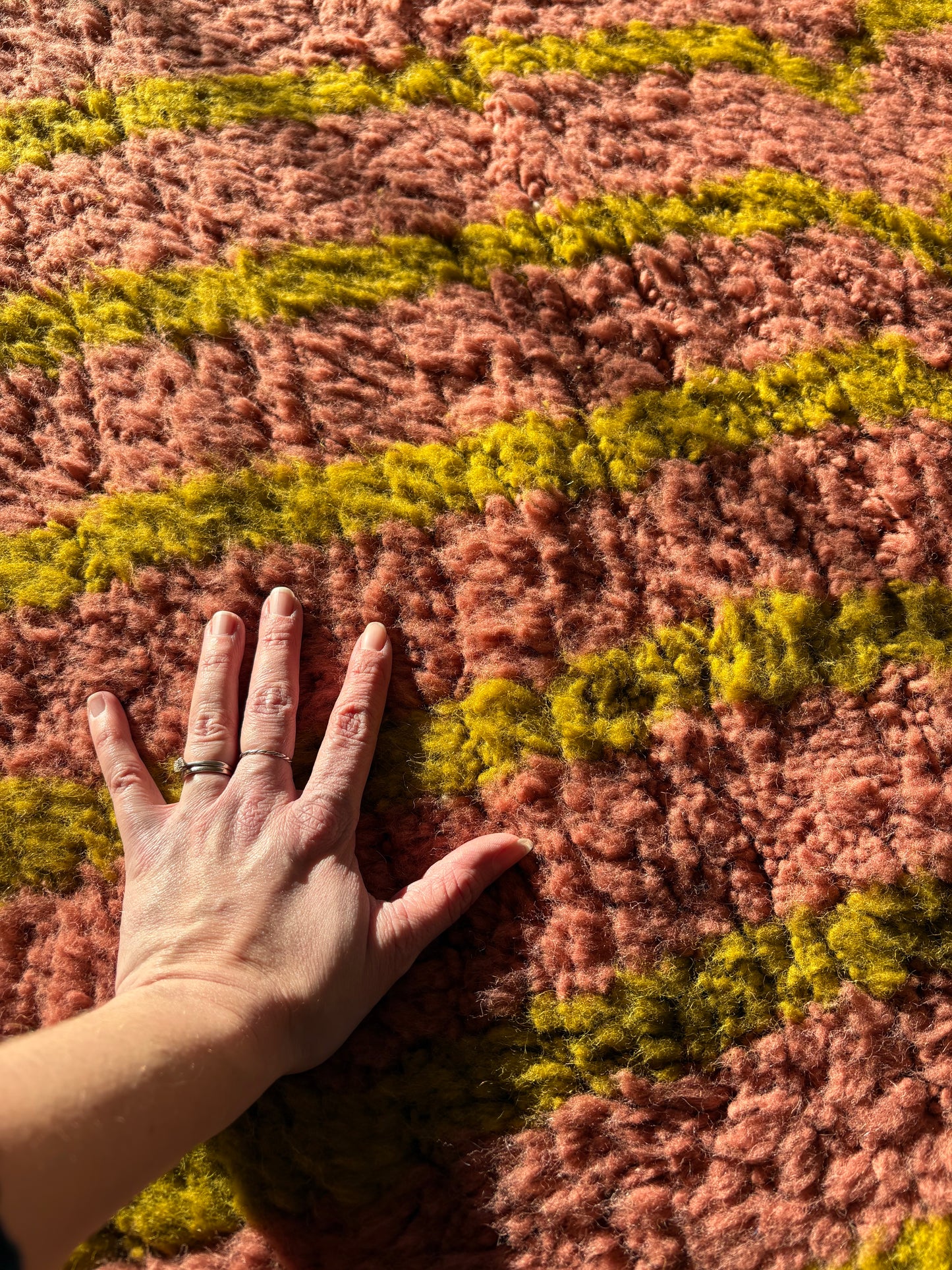 Beni Ouarain Marokkaans kleurrijk vloerkleed (959) 360x240cm - Arenal