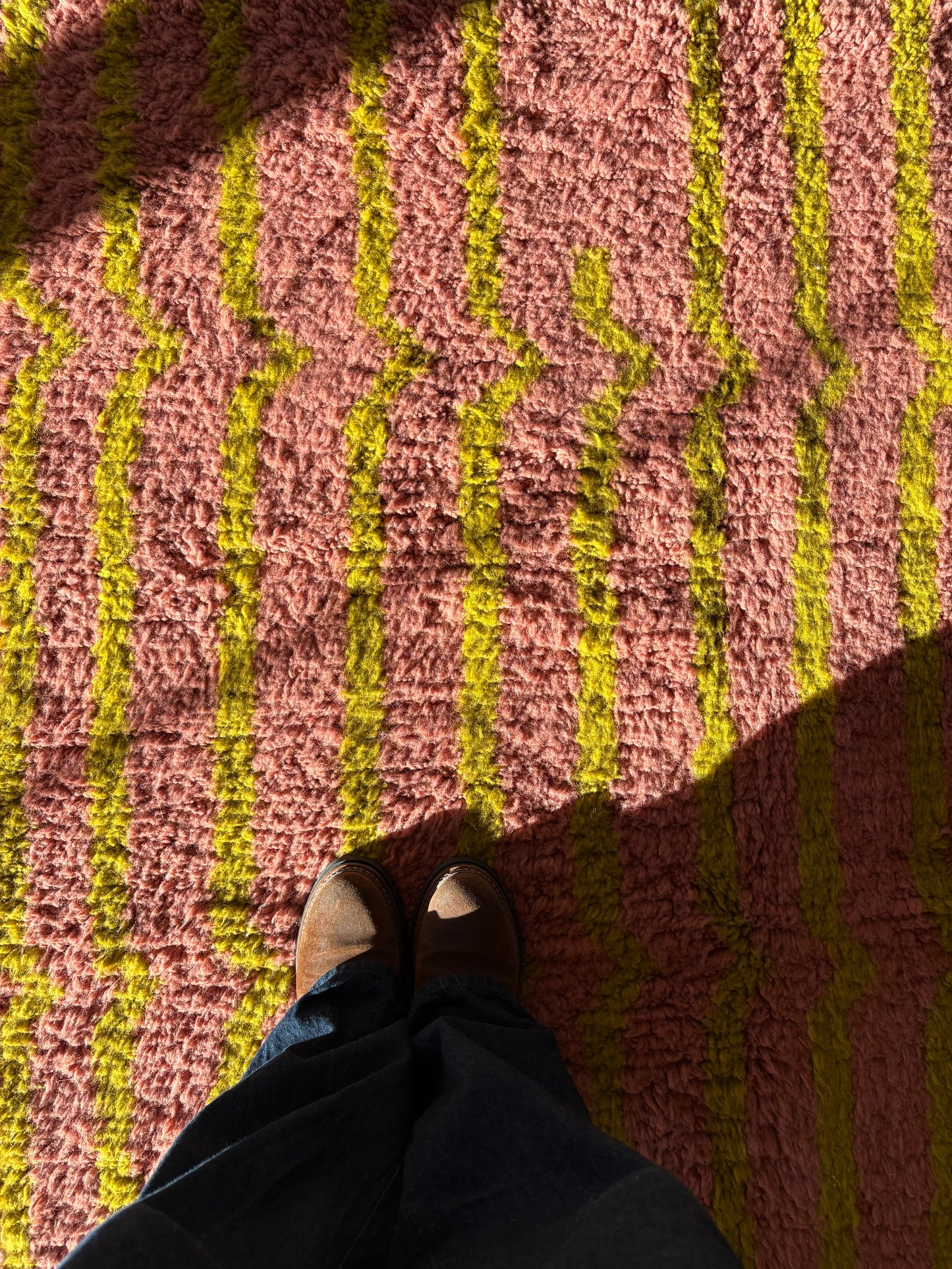 Beni Ouarain Marokkaans kleurrijk vloerkleed (959) 360x240cm - Arenal