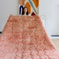 Beni Ouarain Moroccan Colorful Rug (974) 343x260 - Pink Lake