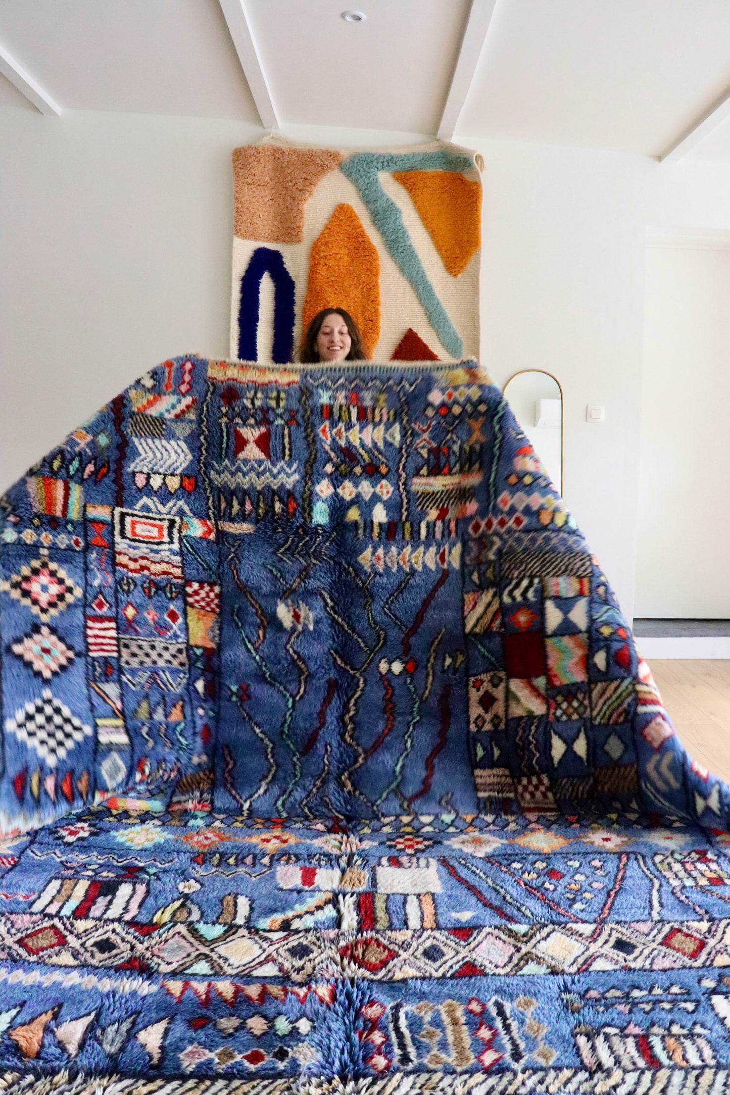 Mrirt Moroccan Rug (981) 353x255cm - The Bold Journey