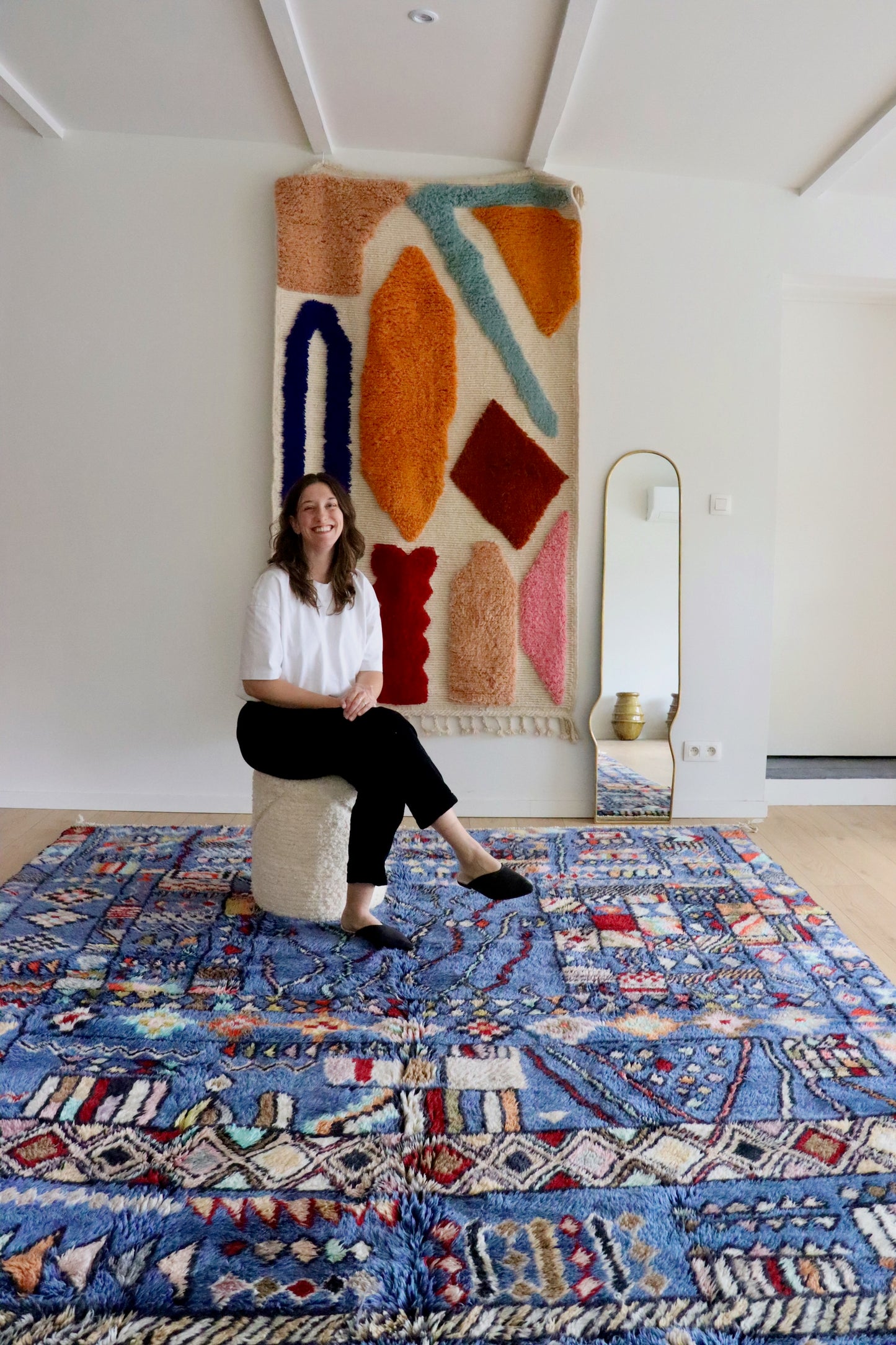 Mrirt Moroccan Rug (981) 353x255cm - The Bold Journey