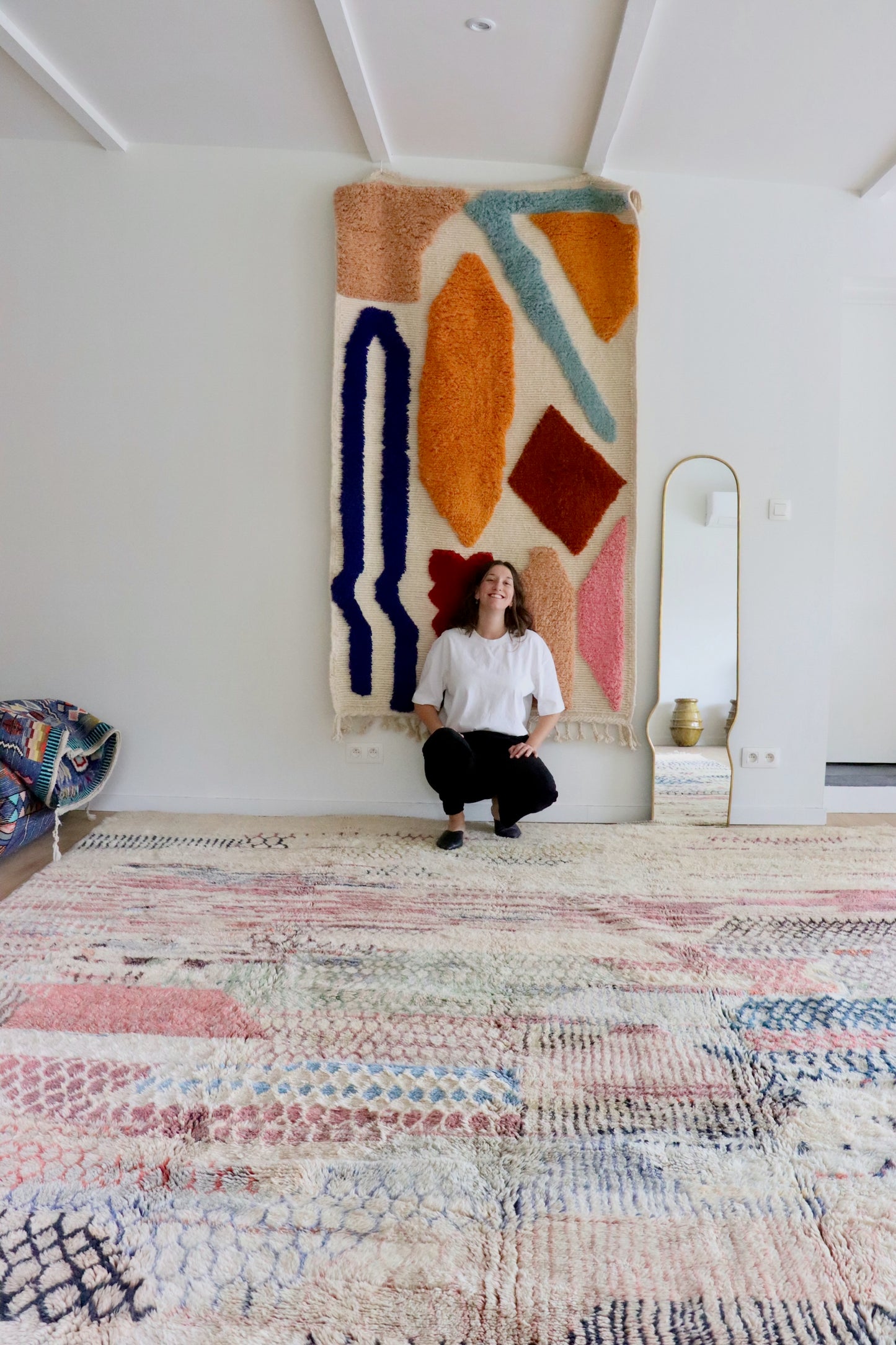 Mrirt Moroccan Rug (979) 426x314cm - New Bohemian