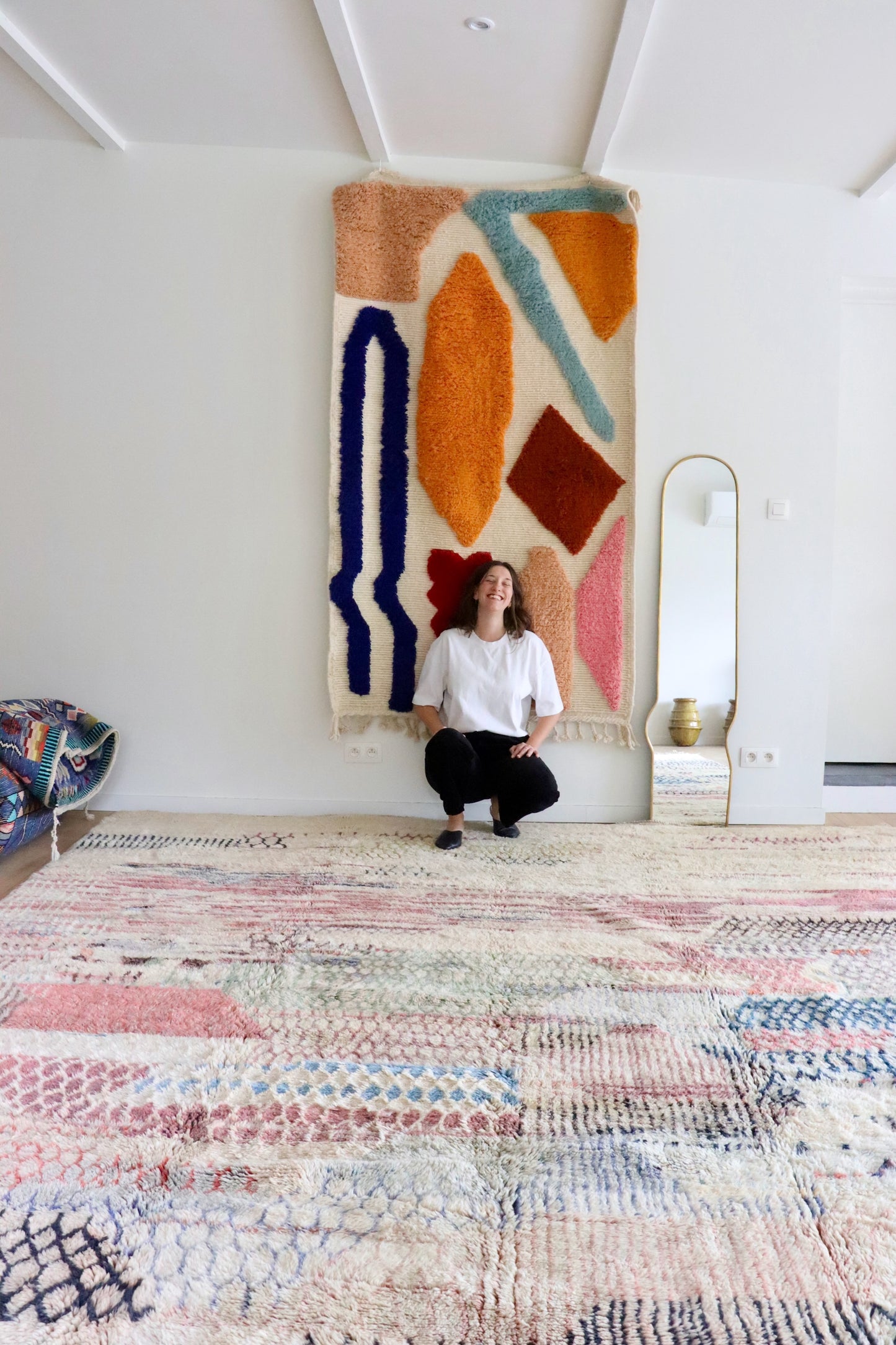 Mrirt Moroccan Rug (979) 426x314cm - New Bohemian