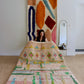 Beni Ouarain Moroccan Colorful Rug (972) 255x155 - Jaipur