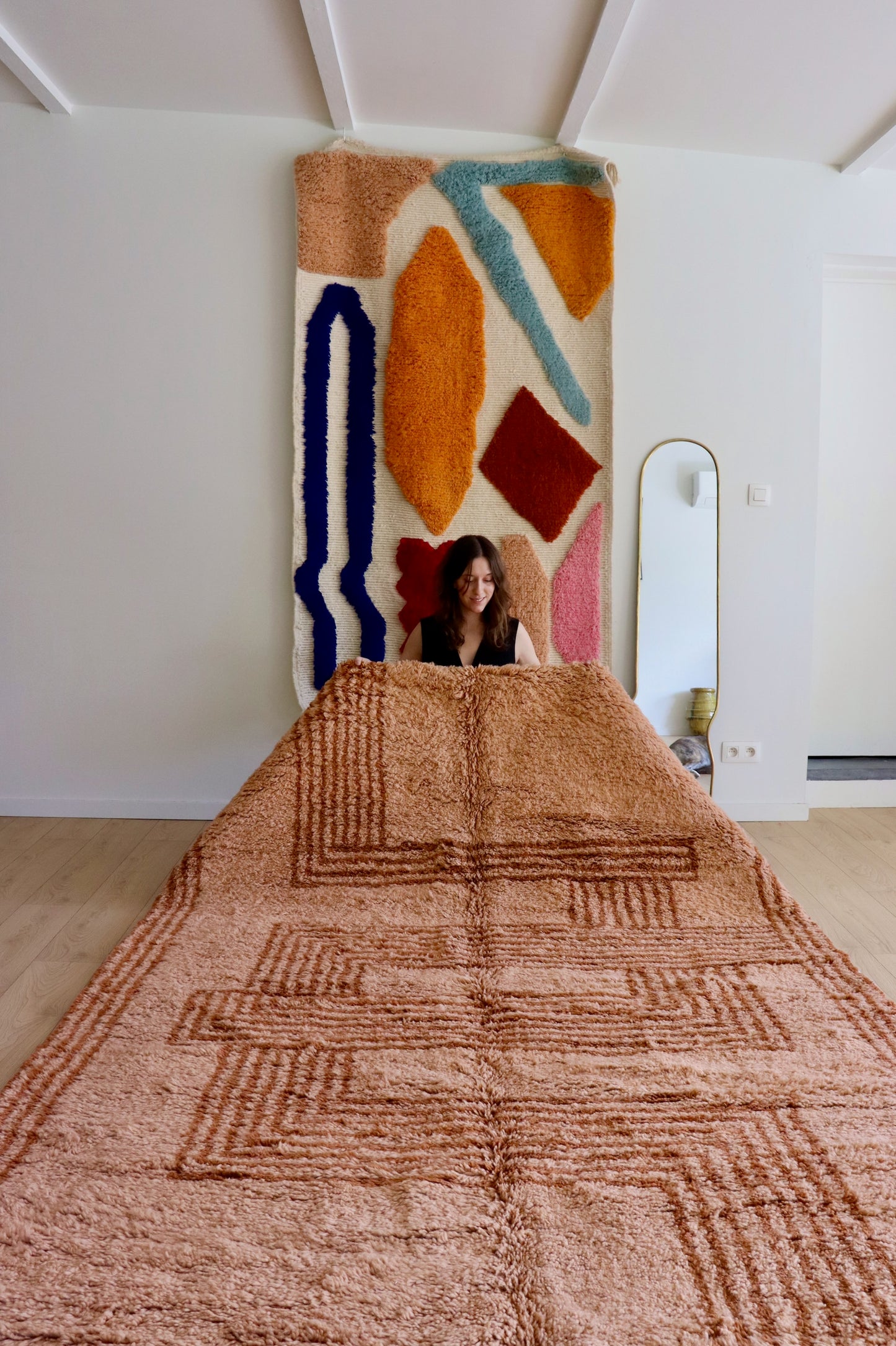 Beni Ouarain Moroccan Colorful Rug (963) 293x200cm - On the Way