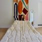 Beni Ouarain Moroccan Colorful Rug (962) 310x204cm - Snow on top