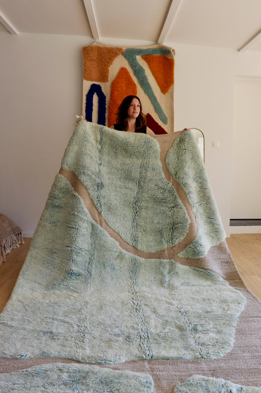 Mrirt Moroccan Rug (993) 320x198cm - Tea Time