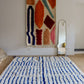 Beni Ouarain Moroccan Colorful Rug (990) 293x205cm - Sky