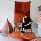 Wall Hanging Moroccan Rug (998) 141x106cm - Autumn