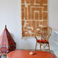 Wall Hanging Moroccan Rug (997) 153x100cm - Blush