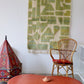 Wall Hanging Moroccan Rug (996) 147x103cm - Apple