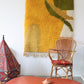 Wall Hanging Moroccan Rug (995) 145x110cm - Pamplemousse Sorbet