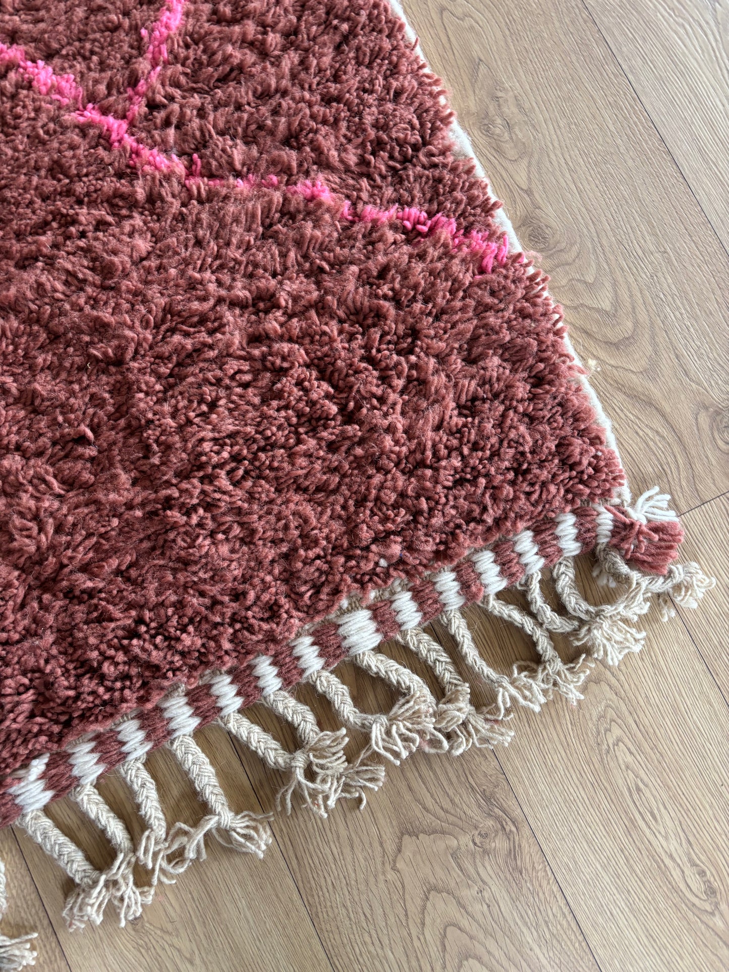 Beni Ouarain Marokkaans kleurrijk tapijt (1086) 307x209cm - Stella