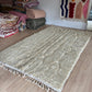 Tapis Beni Ouarain coloré (1082) 307x206cm - Buttercream