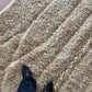 Tapis Beni Ouarain coloré (1082) 307x206cm - Buttercream