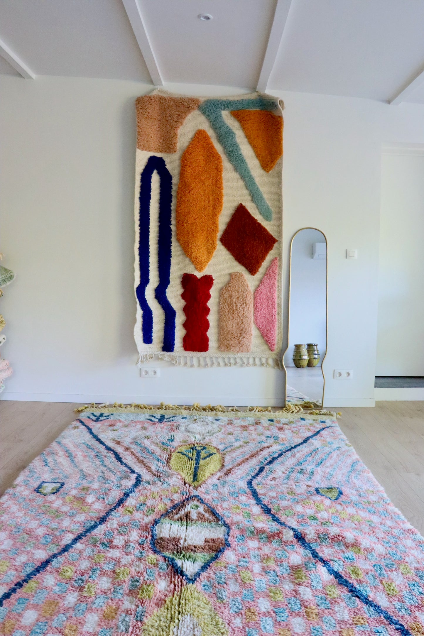 Beni Ouarain Marokkaans kleurrijk tapijt (1026) 292x193cm - Sevilla