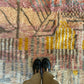 Tapis Beni Ouarain coloré (948) 282x210cm - Honeymoon in Paradise