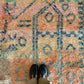 Tapis Beni Ouarain coloré (948) 282x210cm - Honeymoon in Paradise