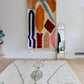 Beni Ouarain Moroccan Colorful Rug (1025) 298x201cm - Fae Garden