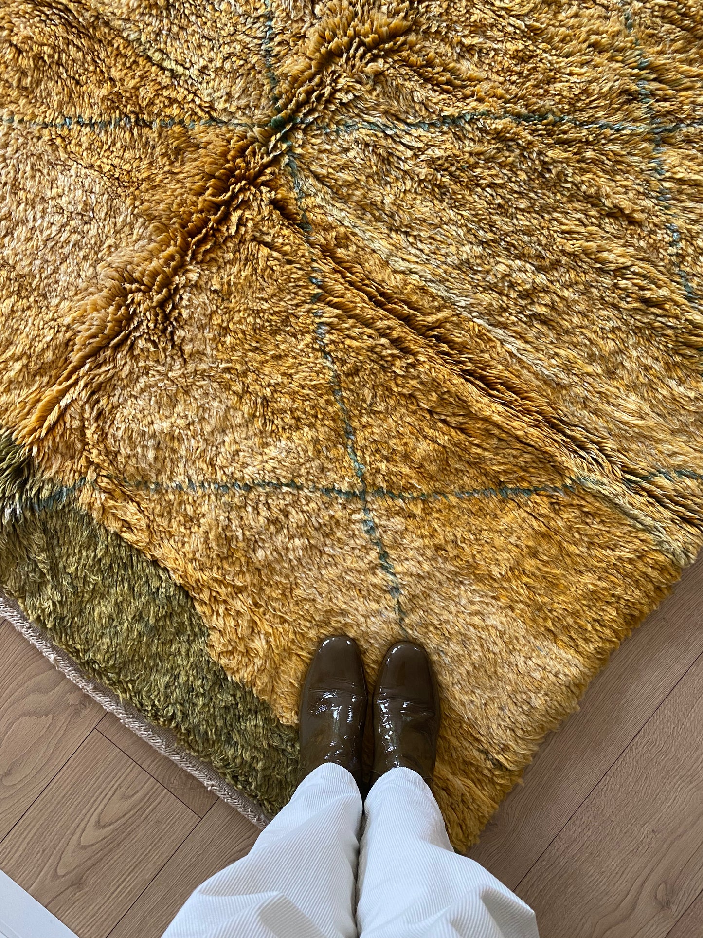 Beni Ouarain Moroccan Colorful Rug (984) 251x161 - Oasis
