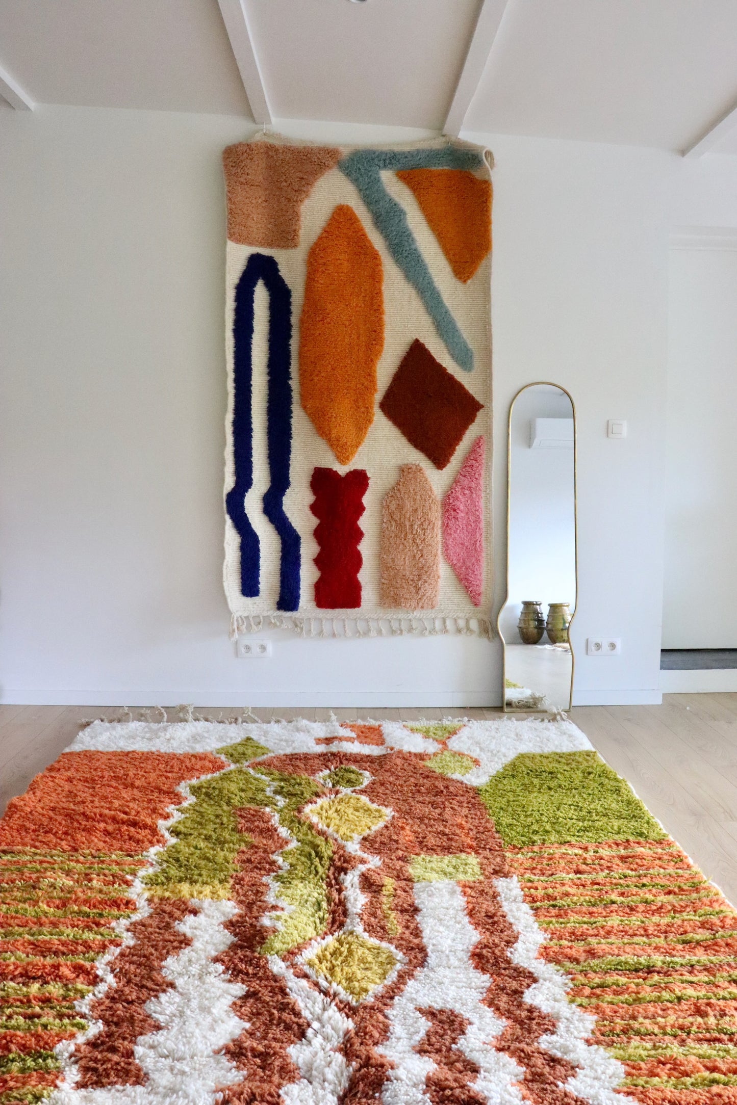 Tapis Beni Ouarain coloré (1029) 304x207 - The 70's