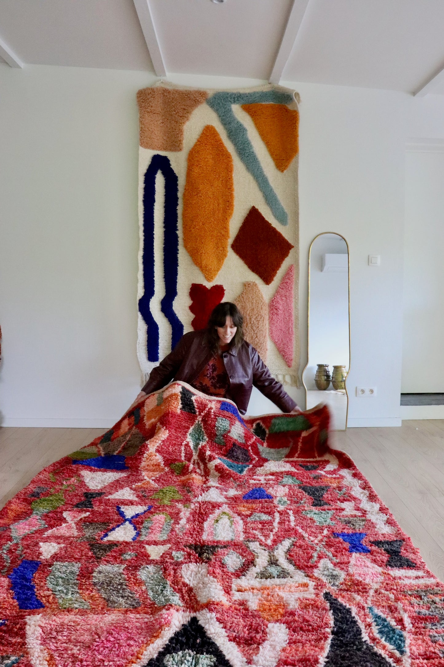 Tapis Boujaad coloré (1035) 280x191cm - Majorelle