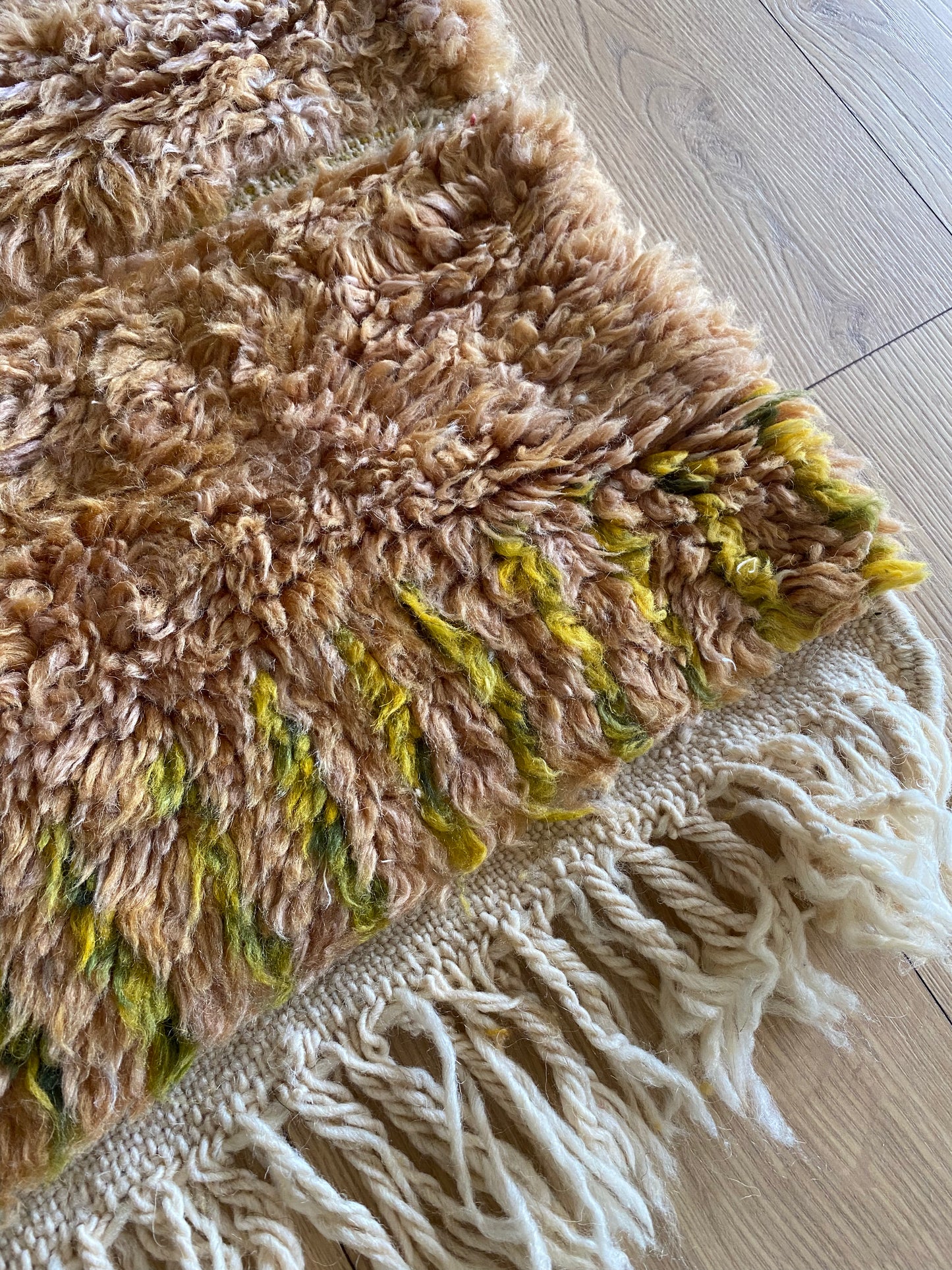 Beni Ouarain Moroccan Colorful Rug (983) 240x155 - Desert Life