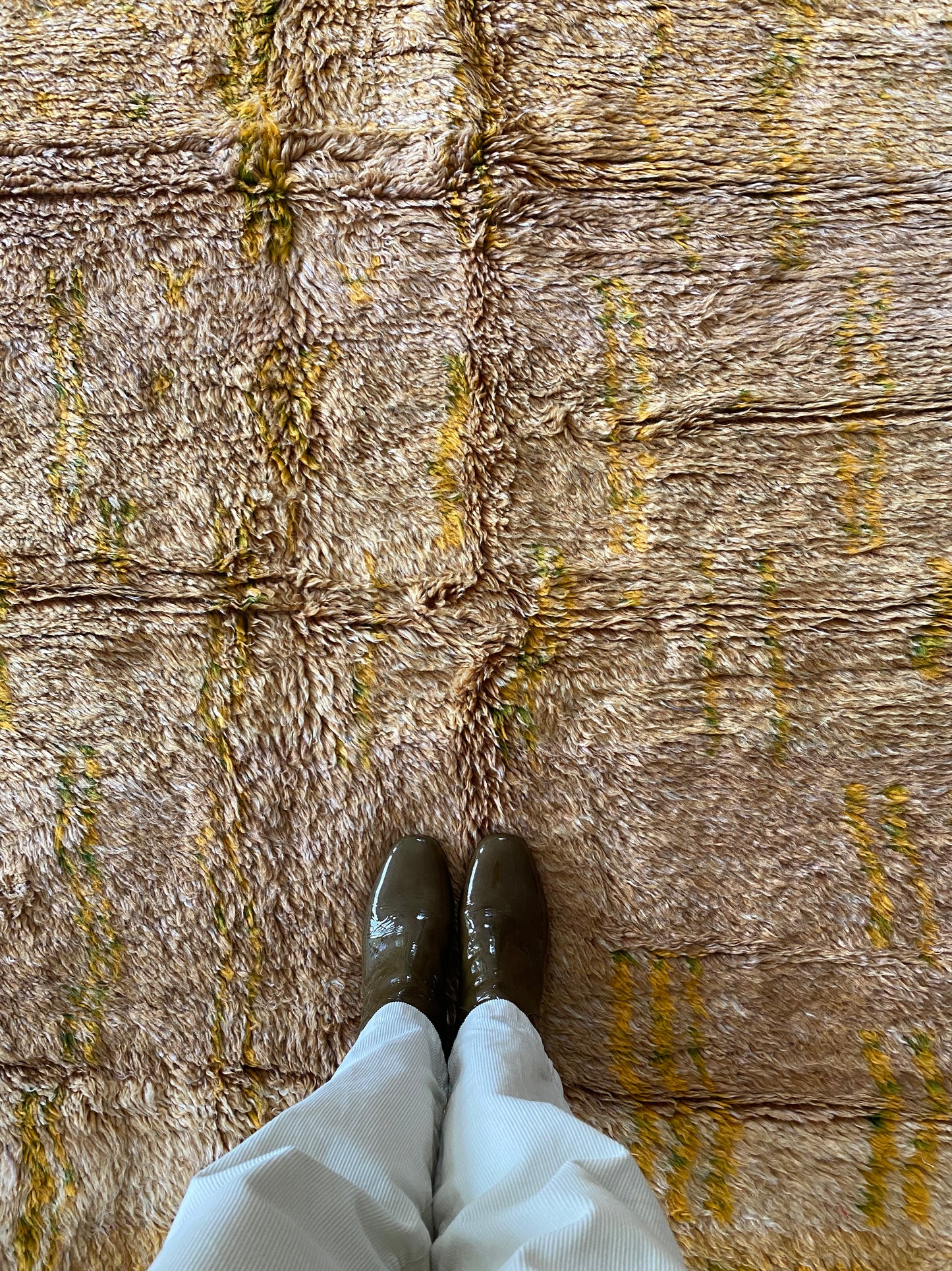 Beni Ouarain Moroccan Colorful Rug (983) 240x155 - Desert Life
