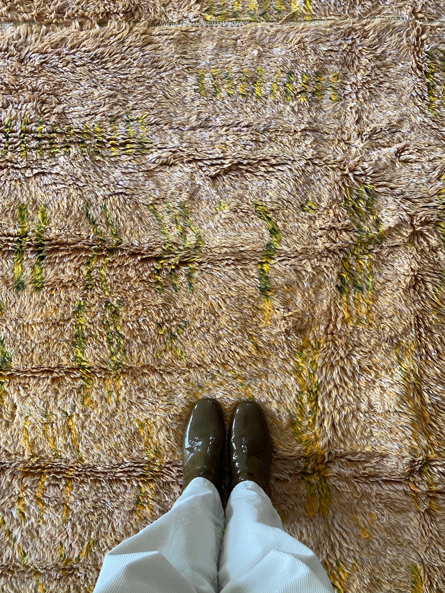 Beni Ouarain Moroccan Colorful Rug (983) 240x155 - Desert Life