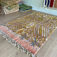 Beni Ouarain Marokkaans kleurrijk vloerkleed (987) 290x200 - Seashells