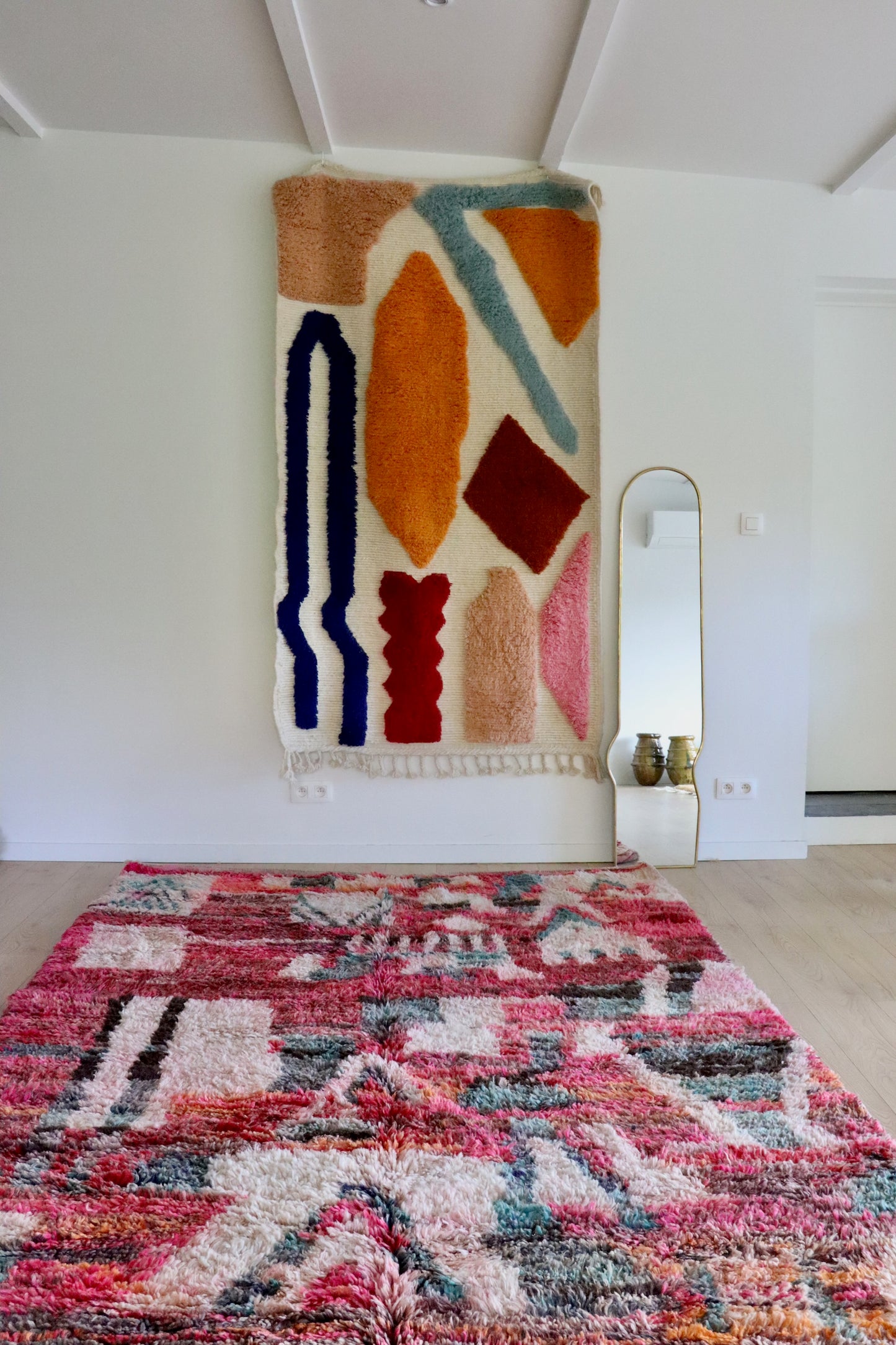 Tapis Boujaad coloré (1034) 287x197cm - Peony