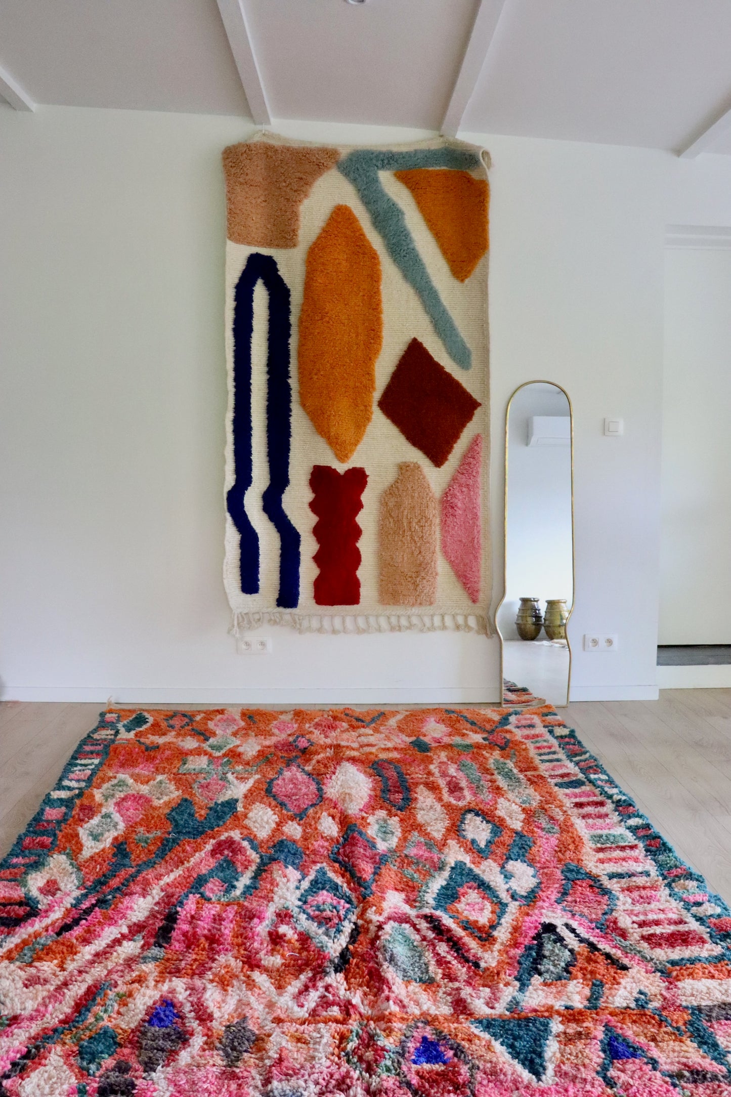Tapis Boujaad coloré (1036) 293x195cm - Burning