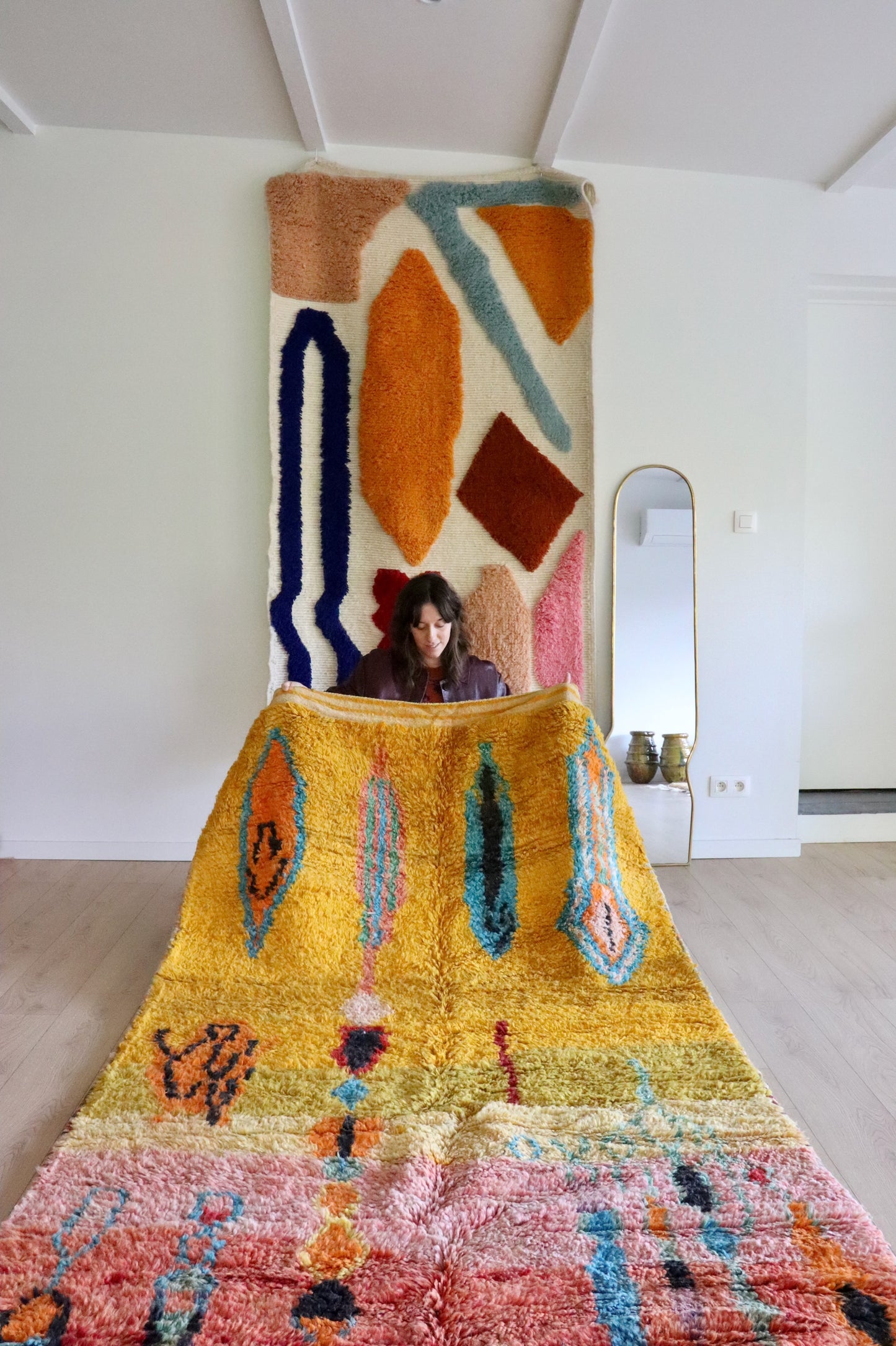 Tapis Boujaad coloré (1032) 258x147cm - Palermo