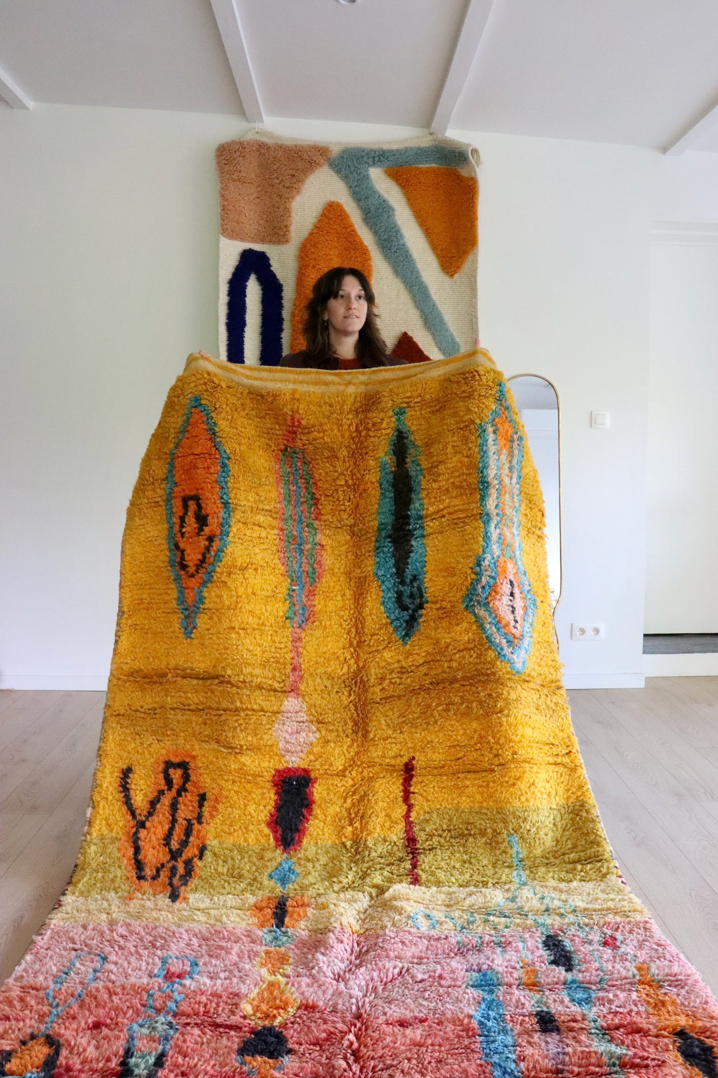 Tapis Boujaad coloré (1032) 258x147cm - Palermo