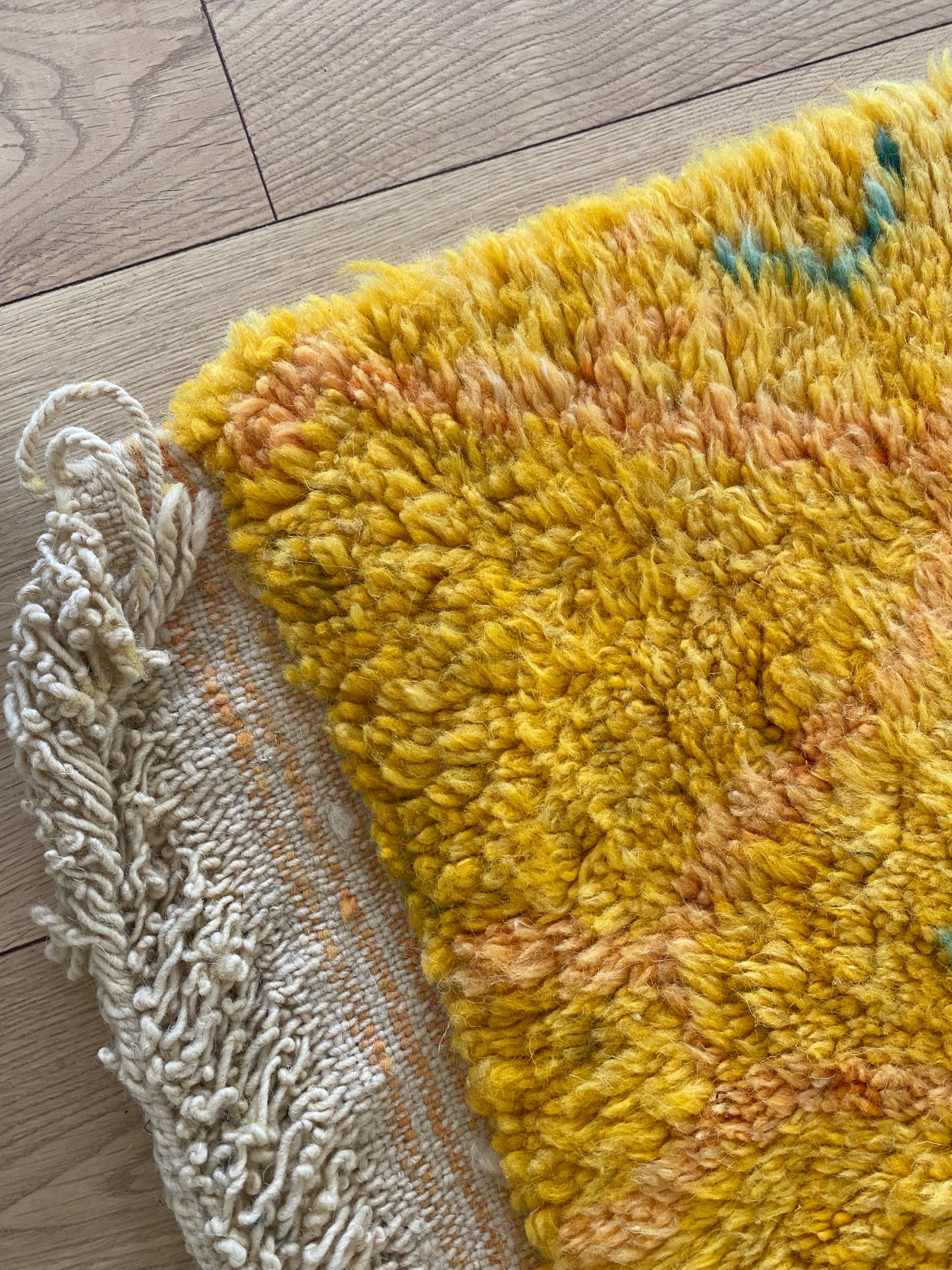 Beni Ouarain Moroccan Colorful Rug (982) 250x170 - Lemon Juice