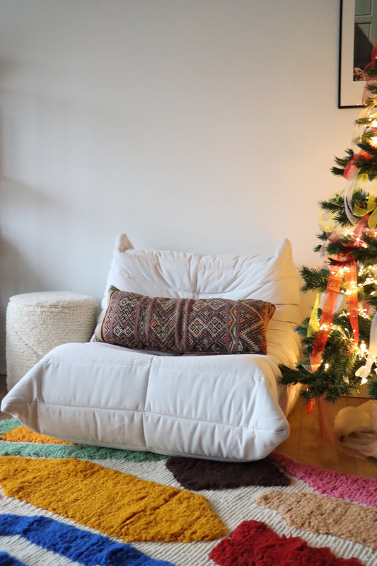 Moroccan Kilim Wool Cushion