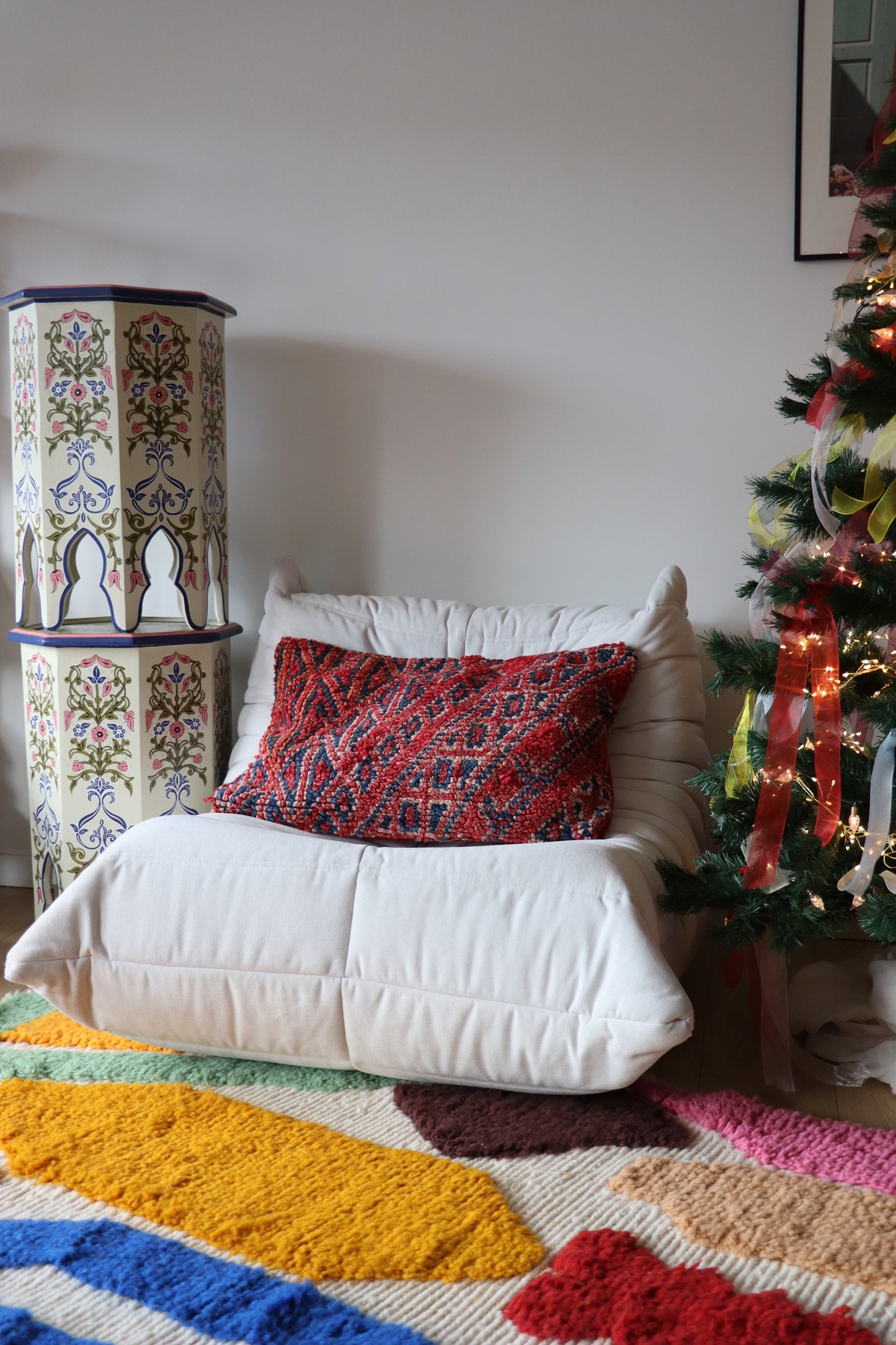 Handpainted coffe table