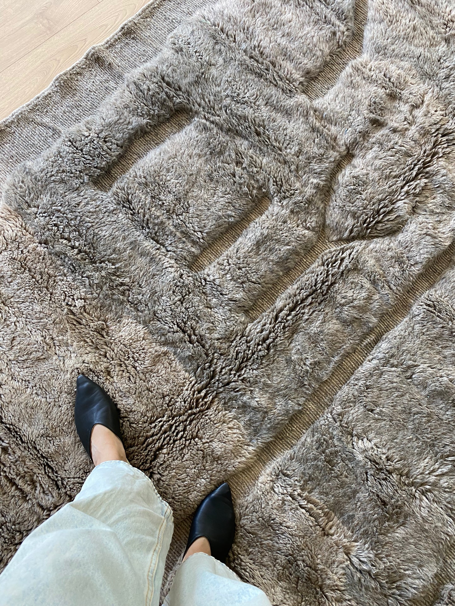Mrirt Moroccan Rug (991) 368x264cm - Fog in the Mountain