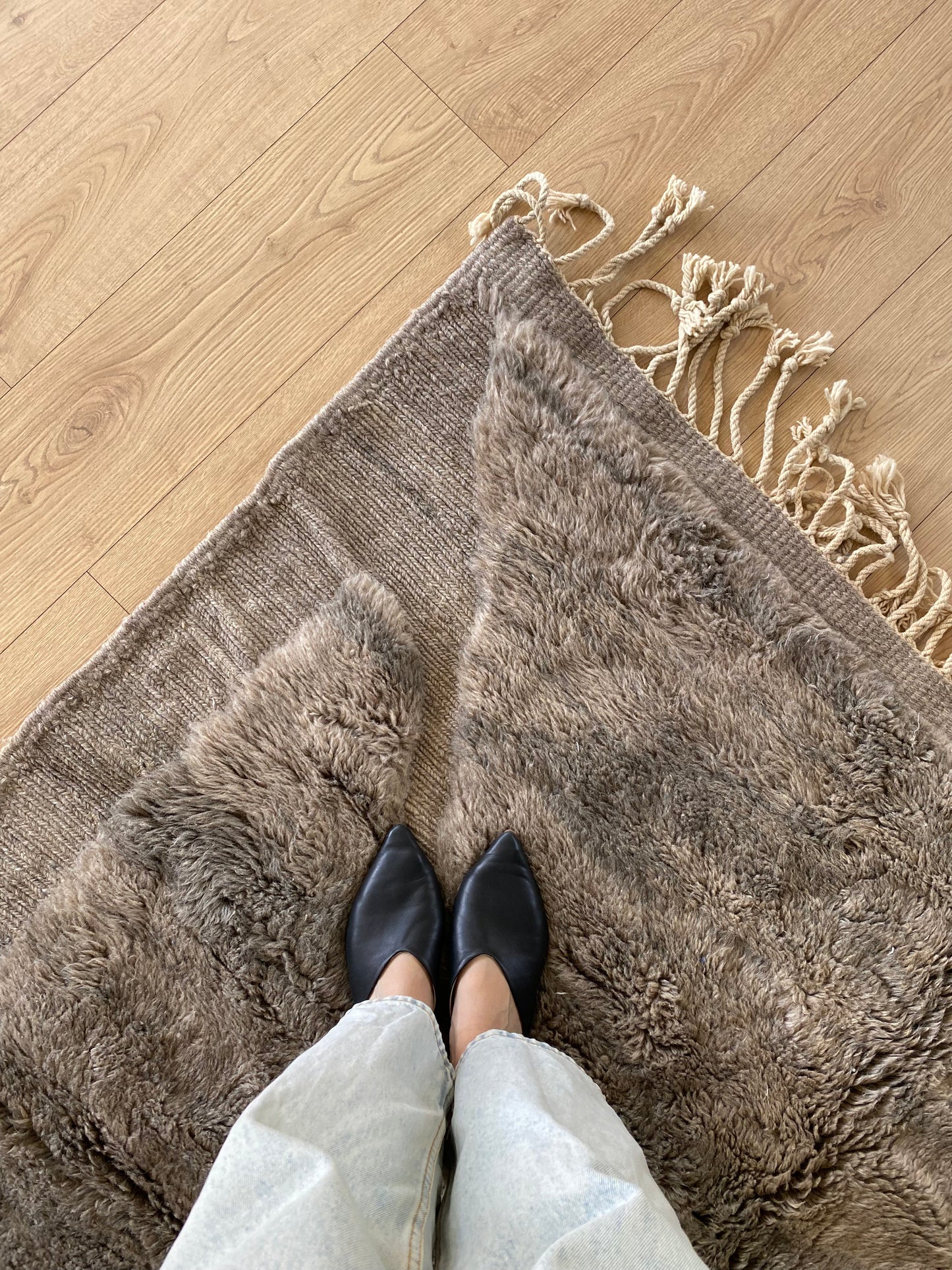 Mrirt Moroccan Rug (991) 368x264cm - Fog in the Mountain