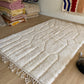 Beni Ouarain Moroccan Colorful Rug (962) 310x204cm - Snow on top