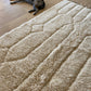 Beni Ouarain Moroccan Colorful Rug (962) 310x204cm - Snow on top