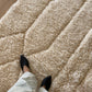 Beni Ouarain Moroccan Colorful Rug (962) 310x204cm - Snow on top