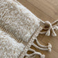 Beni Ouarain Moroccan Colorful Rug (962) 310x204cm - Snow on top