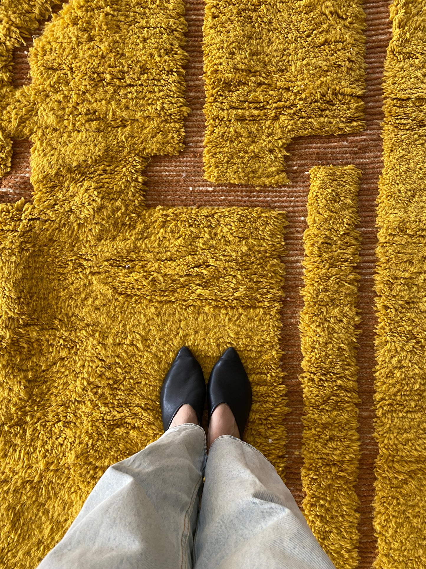 Beni Ouarain Moroccan Colorful Rug (961) 207x300cm - Sahara
