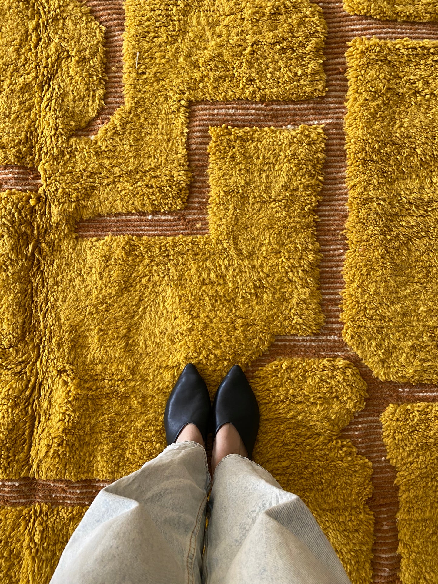 Beni Ouarain Moroccan Colorful Rug (961) 207x300cm - Sahara