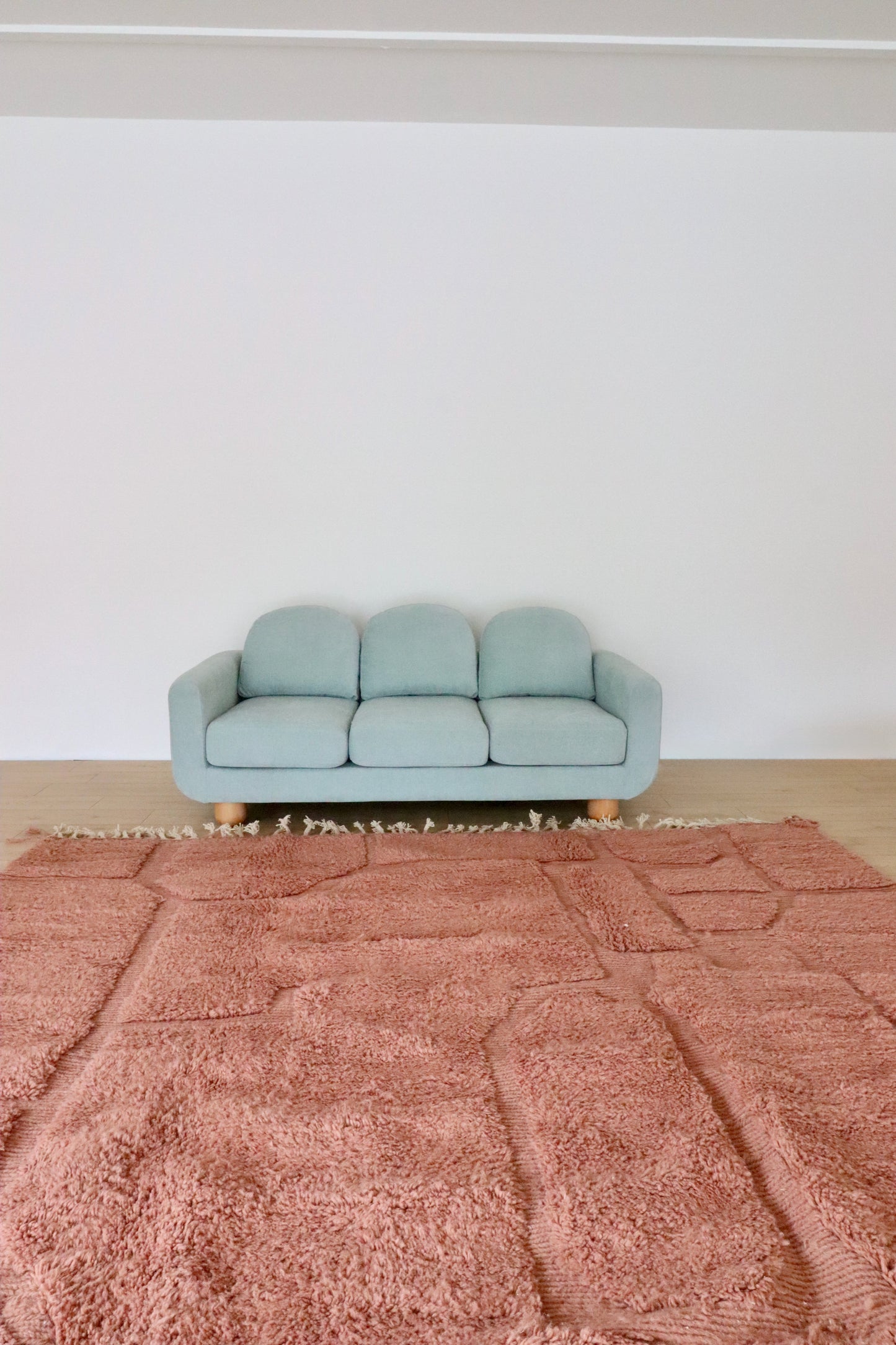 Tapis Beni Ouarain coloré (786) 417x292cm - Mocha Mousse