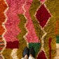 Beni Ouarain Moroccan Colorful Rug (965) 315x210cm - Olive green