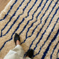 Beni Ouarain Moroccan Colorful Rug (990) 293x205cm - Sky
