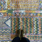 Beni Ouarain Marokkaans kleurrijk tapijt (1018) 304x203cm - Taroudant
