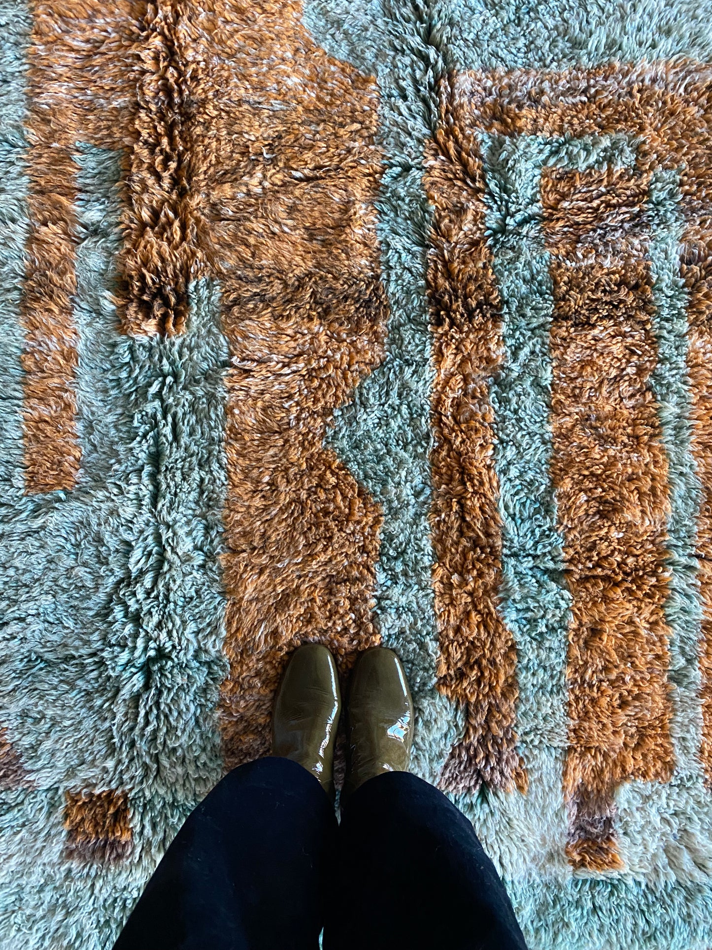 Beni Ouarain Marokkaans kleurrijk tapijt (1008) 260x157cm - Terra